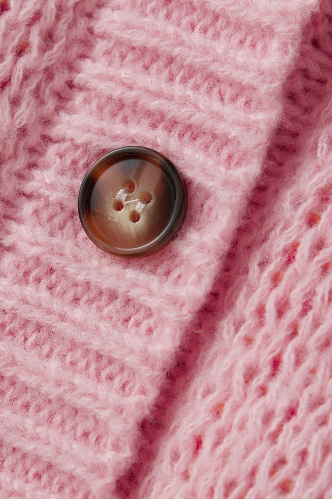 Boot Pattern V Neck Knit Cardigan
